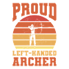 Proud Left-Handed Archer Lefty Archery