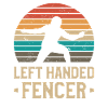 Linkshänder Fechter Linksfechter Fechter