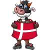 Denmark Cow Fan