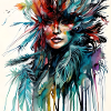 Charming feathers