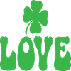 Love Saint-Patrick Saint-Valentin