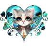 Cute fluffy little cat