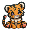 Baby tiger