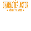 Personnage Acteur Salaire horaire