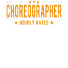 Chorégraphe salaire horaire
