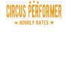 Circus artist hourly wage