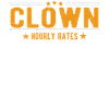 Clown hourly wage