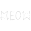 meow cat gift
