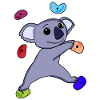 Climbing Koala