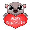 Valentine's Day Heart Bear