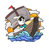 Rabbit Captain Boat