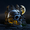 Night knight meltyskull
