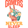 Gamers never sleep
