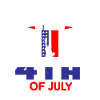 HAPPY 4TH OF JULY USA