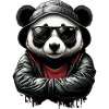 Panda Hoodie - Cool Panda