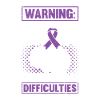 Brain Technical Purple Ribbon Epileptic