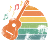 Guitar retro