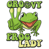 Groovy Frog Lady