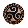 Triskele keltisches Symbol