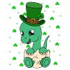 Dinosaure Saint-Patrick Dino