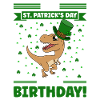 Dinosaur St. Patrick's Day Dino