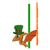 Dinosaur St. Patrick's Day Dino