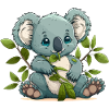 Koala Eucalyptus | T-shirt