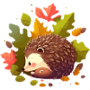 Hedgehog leaf | T-shirt