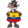 Ecuador Cow Fan