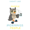 Coffee-addicted owl