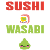 Sushi and wasabi
