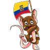Équateur Fan Mouse