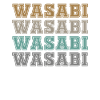 Wasabi lettering