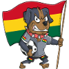 Ghana Fan Dog