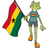 Ghana Fan Frog