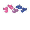 Bi Flag Pride LGBTQ Axolotl