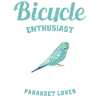 Bicycle enthusiast and parakeet lover