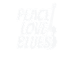 Peace love Blues Music Trumpet