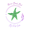 Karma Beach starfish purple yellow