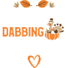 Happy Thanksgiving Dabbing Turkey