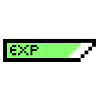 8-Bit Erfahrungsbalken - Pixelart