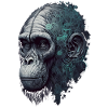 AI-controlled monkey