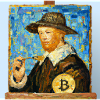 Van Gogh's Bitcoin Portrait