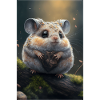 Lustiger Hamster