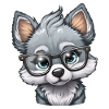 Mignon petit loup