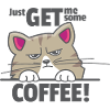 Cat get me coffee