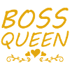 Boss Queen Lady Ladies Gift