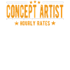 Conceptual artist hourly wage