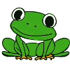 cute chibi frog