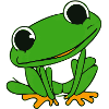 cute chibi frog